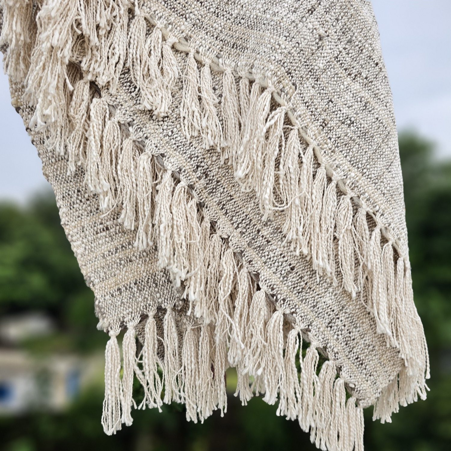 Cotton Wool Silk Blended Throw Blanket-1 (44)