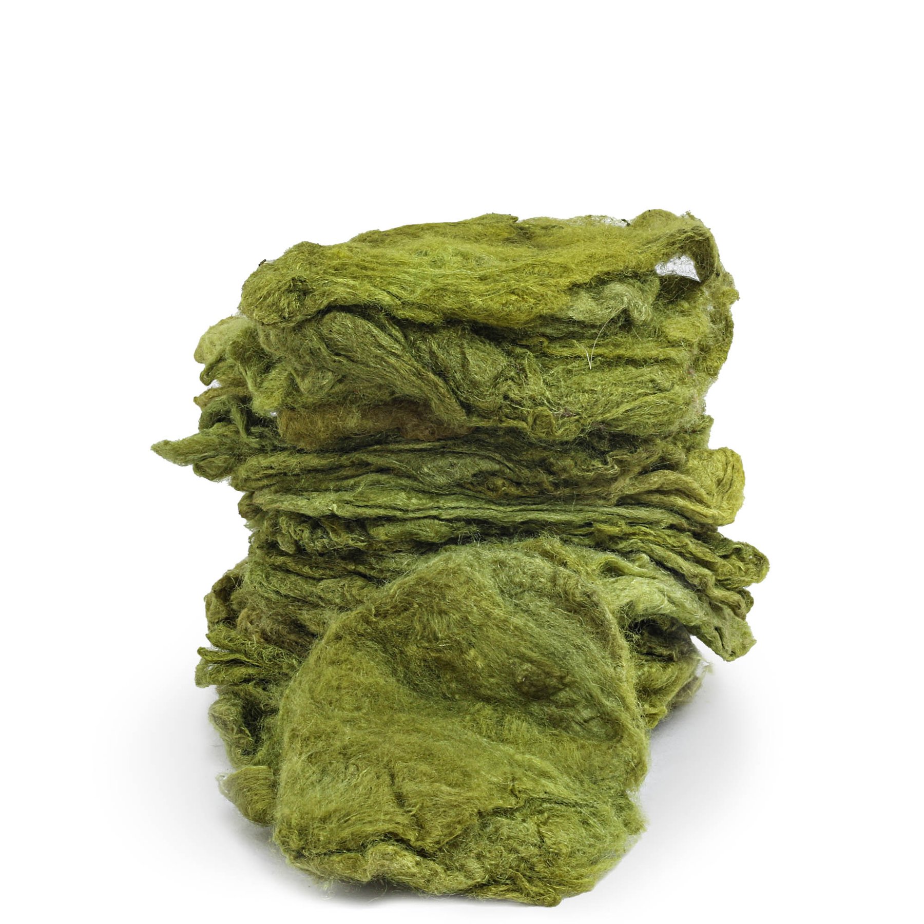 Eri Silk Herbal Dyed Handmade Fiber Roving